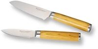ECHTWERK Messer-Set Damazener, (Santokumesser / Sch&auml;lmesser inkl. Aufbewahrungsbox)