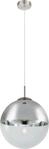 GLOBO LIGHTING H&auml;ngeleuchte "VARUS", silber (nickelfarben matt), 1, &Oslash; 30cm H: