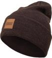 URBAN CLASSICS Beanie "Urban Classics Unisex Synthetic Leatherpatch Long Beanie" 1