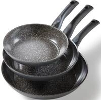 STONELINE Pfannen-Set "CERAMIC" Aluminium Set, je 1 Bratpfanne &Oslash; 20/24/28 cm,...