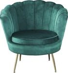 SalesFever Loungesessel "Clam - Design Cocktailsessel" Prachtvoll extravagantes