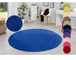 Teppich HANSE HOME "Fancy" Gr. 10, blau, H:7mm &Oslash;:200cm, Kunstfaser, Teppiche,