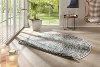 freundin Home Collection Teppich "Lilja Wendeteppich" rund 5 mm H&ouml;he In-& Outdoor,