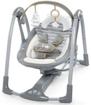 ingenuity Babyschaukel "Swingn Go, Bella Teddy" bis 9 kg tragbar