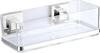 WENKO Duschablage "Vacuum-Loc Quadro" 1 Ablage