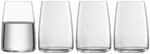 Zwiesel Glas Glas "Becher Vivid Senses 500 ml 4er Set transparent"