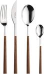 PINTINOX Besteck-Set "Sushi" mit Kunststoffgriff in Holz-Optik