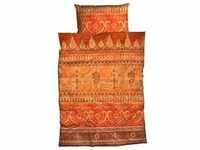 CASATEX Bettwäsche "Indi mit modernen Ornamenten, aus 100% Baumwolle, in Satin oder