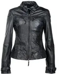 Lederjacke MAZE "31Ryana", Damen, Gr. XXL, schwarz, Obermaterial: 100% Lammleder.