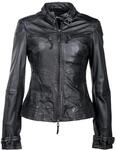Lederjacke MAZE "31Ryana", Damen, Gr. XXL, schwarz, Obermaterial: 100% Lammleder.