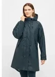 Regenmantel DERBE "Tidaholm", Damen, Gr. 44, blau (navy), Obermaterial: 100%