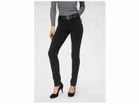 Slim-fit-Jeans LEVI'S "311 Shaping Skinny" Gr. 28, Länge 32, schwarz (black) Damen