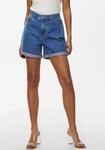 Shorts ONLY "ONLVEGA HW MOM DNM SHORTS NOOS", Damen, Gr. XS (34), N-Gr, blau...