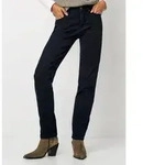 Slim-fit-Jeans TONI "Liv", Damen, Gr. 48, N-Gr, blau (dunkelblau), Denim/Jeans,