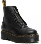 DR. MARTENS Schn&uuml;rboots "Sinclair Gemilltes Nappaleder Plateaustiefel" Plateauboots,