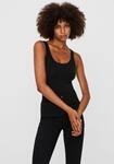 Longtop VERO MODA "VMMAXI", Damen, Gr. M, schwarz, Jersey, Obermaterial: 95%