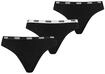 String PUMA "String 3er Pack", Damen, Gr. XS, schwarz, Obermaterial: 95% Baumwolle