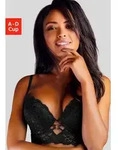 Push-up-BH VIVANCE "Francesca", Damen, Gr. 80, Cup A, schwarz, Spitze,...