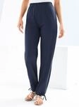Jerseyhose CLASSIC BASICS, Damen, Gr. 46, Normalgr&ouml;&szlig;en, blau (marine), 100%
