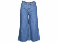 Bequeme Jeans URBAN CLASSICS "Urban Classics Damen Ladies Denim Culotte" Gr. M,