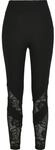 URBAN CLASSICS Leggings "Urban Classics Damen Ladies Highwaist Lace Inset...