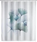 WENKO Duschvorhang "Ginko" Breite 180 cm H&ouml;he 200 cm, Polyester, waschbar