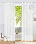 OTTO home Gardine "Anna" &Ouml;sen 1 Stk. tlg. Bestseller, &Auml;ste-Motiv, Viskose,