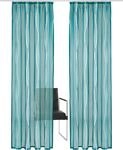 OTTO home Gardine "Dimona" Kr&auml;uselband 2 Stk. tlg. 2er-Set, transparent, Voile,