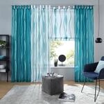 OTTO home Gardine "DIMONA" Schlaufen 2 Stk. tlg. 2-er Set, Voile, Polyester,...