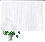 Gardine GERSTER "Jody" Gr. 3, wei&szlig;, B:450cm H:180cm, Voile, Polyester, Gardinen,