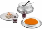 Seltmann Weiden Tafelservice "Teller Set, Geschirr-Set Lido Black Line", (Set, 12 Seltmann Weiden Tafelservice "Teller Set, Geschirr-Set Lido Black Line", (Set, 12