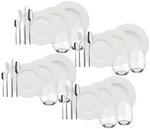 Villeroy & Boch Geschirr-Set "Starter-Set Wonderful World 36er Set wei&szlig;"
