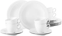 Seltmann Weiden Kaffeeservice "Geschirr-Set, Service Trio" Tassen, Teller,