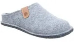 Pantoffel ROHDE "CALMYS N15", Damen, Gr. 41, blau (hellblau), Filz, meliert, Schuhe,