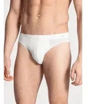 Slip CALIDA "Evolution", Herren, Gr. XL (56), wei&szlig;, Single Jersey, Obermaterial: 94%