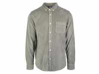 Langarmhemd URBAN CLASSICS "Urban Classics Herren Corduroy Shirt" Gr. M, US-Größen,