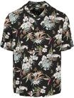 URBAN CLASSICS Kurzarmhemd "Urban Classics Herren Viscose AOP Resort Shirt" 1 Stk.