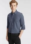 OLYMP Langarmhemd "Luxor 24/Seven modern fit Jerseyshirt" mit geruchshemmenden