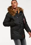 Alpha Industries Parka "N3B VF 59" mit Kapuze mit abnehmbarem Kunstfellkragen