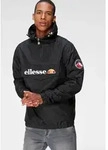 Windbreaker ELLESSE "MONT 2 JACKET", Herren, Gr. M, schwarz, Obermaterial: 100%