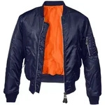 Anorak BRANDIT "Brandit Herren MA1 Bomber Jacket", Herren, Gr. S, navy, 100%