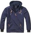 Anorak BRANDIT "Brandit Herren Pull Over Windbreaker", Herren, Gr. S, navy, 100%