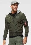 Alpha Industries Bomberjacke "MA-1 TT HOOD" mit Kapuze