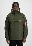 Anorak ALPHA INDUSTRIES "HPO Anorak", Herren, Gr. S, gr&uuml;n (dunkelgr&uuml;n),