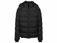 Allwetterjacke URBAN CLASSICS "Urban Classics Herren Hooded Puffer Jacket" Gr. XL,