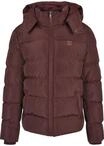 Allwetterjacke URBAN CLASSICS "Urban Classics Herren Hooded Puffer Jacket", Herren,