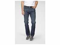 5-Pocket-Jeans LEVI'S "513 SLIM STRAIGHT" Gr. 36, Länge 34, blau (tree topper...