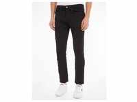 Tapered-fit-Jeans TOMMY JEANS "SLIM TAPERED AUSTIN" Gr. 33, Länge 30, schwarz (new