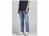 Slim-fit-Jeans JACK & JONES "Glenn" Gr. 30, Länge 30, blau (light, blue, denim)