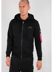 Alpha Industries Kapuzensweatjacke "Back Print Zip Hoody"
